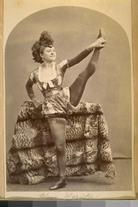 Marie Mazilton of the 3 Maziltons, Calif. Theater, 1876