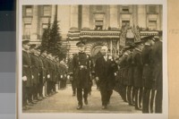 Nov. 3/28. [The annual inspection of the San Francisco] Police Dept. with Chief of Police W. J. O'Brien and Mayor Rolph Jr. in the lead