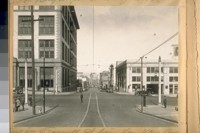 East on O'Farrell St. from Van Ness Ave. June 1923