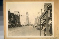 North on Broadway from the Syndicte [Syndicate?] Bldg. Oakland 1926