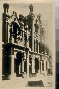 The Pioneer Bldg. on Pioneer Place off 4th St. bet. Mission & Market in 1906