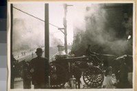 Fire on Buchannan [Buchanan] St. West side bet. Green & Vallejo Sts. About