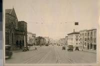 North on Van Ness Ave. from Pacific Ave. Feb. 1926
