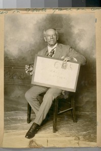 Professor C. Eisenshunel, Hand writing expert for the Police and Superior Courts and also the Coroner of the City and County of San Francisco, 1921