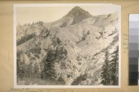 Mount Peanut--Sierra Co., Calif. Aug. 1929. The white you see in this photo is not snow is is Lava