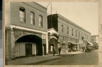 Third View of the Old Barbara [Barbary] Coast. The Thalia Dance Hall at 732- Pacific St. bet. Kearny & Montgomery St