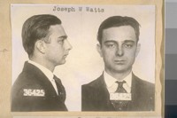 Jos. H. Watts - prison number 36425 and Mauricio Trinidad, prison number 10372, were hanged at the same time, side