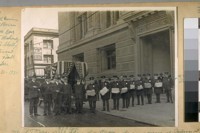 The S.F. [San Francisco] Police Dept. filing there [sic] Petition for an increase of salary at the Nov. election with Registrar J.H. Zemansky