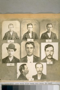 James Nanny alias James Burns alias Nanny Goat Burns No. 24882. Arrested August 5th 1882 Burglary. Sent to Industrial School