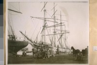 Filbert St. wharf in 1880