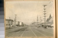 East on Market from 16th & Noe Sts. Aug. 1922