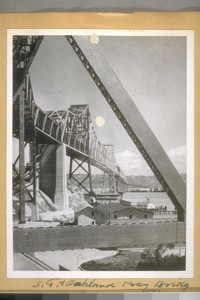 S.F. [San Francisco] & Oakland Bay Bridg [Bridge], 1936