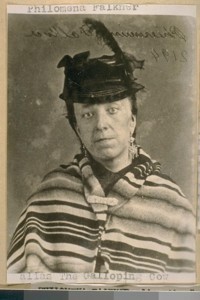 Philomena Falkner, alias the "Galloping Cow", the name given her on account of her awkward walk. She was another pickpocket