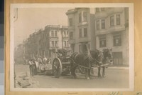 A two horse truck of Jeremiah O'Shea. N.E. on Larkin St. near Jackson St. April 7/28