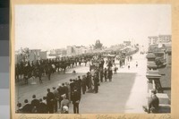 Arrival of Vice Pres. Marshall at the Faremont [Fairmont] Hotel 1915
