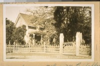 The Old home of Gen M. G. Vallejo at Sonoma, Calif. Erected in 1850