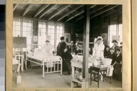 Red Cross Mothers Class at the Red Cross Building on McAllister bet. Hyde and Leavenworth Sts., 1920