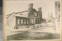 The Old Mechanics Pavilion. West side of Stockton St. bet. Post & Geary in 1870. Now Union Square