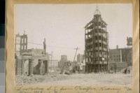 Looking S.E. from Pacific, Kearny and New Montgomery, April 18-06