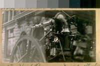 Bursted High Pressure Nozzle at the tryout, New Montgomery and Mission Sts. June 15/21