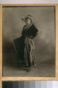 Geraldine Portica--This is not a girl, but a boy, who was reared by his mother as a girl and has