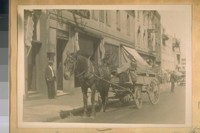 A one horse Express wagon on the north side of Jackson St. bet. Grant and Kearny Sts. April 6/28
