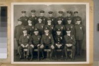 Top Row, L. to R.: Jas. E. Gleeson, Emile J. Dutil, Thos. E. Collins, Jas. R. Kelly, H. Hellehen, Albert