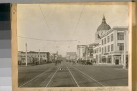 North on Van Ness Ave. from Hayes, Oct. 1922