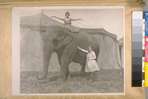 The Community Service Circus at the Ewing Field, Masonic Ave. & Turk St., March 25th & 26th, 1922