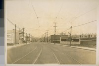 North on Mission St. from Lowell St. April 1929