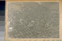San Francisco fr. the sky with the City Hall in the center. 1920