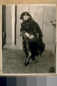 One of the same bunch, photo. Taken in the Police Gallery. 1927