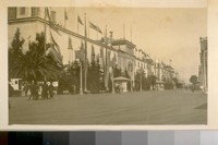 P.P.I. Ex. [Panama-Pacific International Exposition] - 1915. [Buildings along an avenue.]
