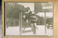 Bathing Girls at the Community Service Circus Ewing. March 25 & 26, 1922