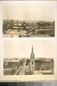 From the Masonic Temple Tower in 1895