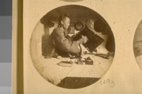 Photos of Chinese opium smokers in there [sic] dens in China Town in 1889