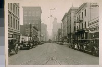 South on Montgomery St. from Merchant St. Feb. 1926