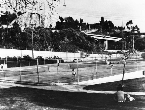 Eagle Rock Park tennis courts