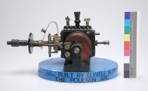 Poulsen 25 watt arc transmitter, working model, 1909