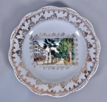 St. James Hotel souvenir plate