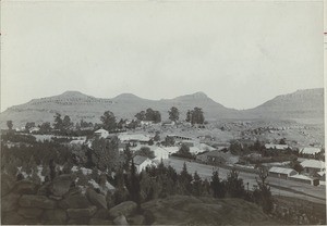 View of Maseru, county seat of the English colonial government