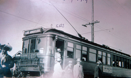 Photograph of the Red Car
