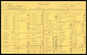 WPA household census for 1508 MICHELTORENA STREET, Los Angeles