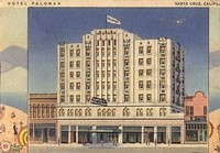 Illustration of the Hotel Palomar, located on Pacific Avenue