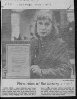 New rules at the library