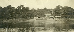 Old mission house of Samkita, in Gabon