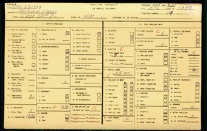 WPA household census for 431 E 84TH PLACE, Los Angeles County