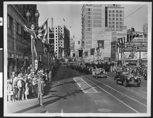 Parade in honor of Charles Lindbergh, September 1927