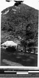 Village and mountain, Montalban, Philippines, ca. 1920-1940