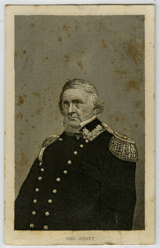 Portrait of Gen. Winfield Scott, ca. 1861
